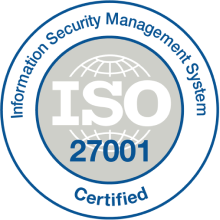 ISO 27001 Certified