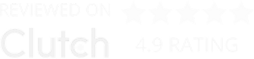 Reviewed on Clutch — 4.9 Rating